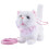 Safe Soft Plush Electronic Interactive Cats Toy Remote-White 1