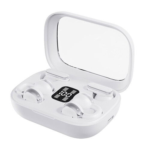 1Set Bluetooth-compatibele draadloze oordopjes die-Wit