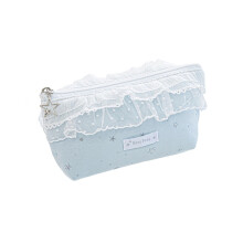 Etui met sterrenhemel,-Blauwe ster kanten potloodcassette