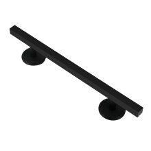 Duurzame aluminium vingerskateboard-stuntrails-Vierkant zwart