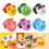 Wooden Orff Clapper for Children with Smooth Surfaces-6PCS 3