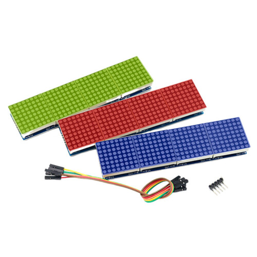 5V MAX7219 LED Dot Matrixs-displaymodule met eenvoudige-Rood 1