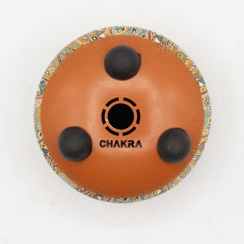 Small Hapi Drum - Multicoloured Design - 13x9 cm 2