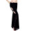 Pantalon de danse professionnel, en Nylon extensible, pour-Noir 1