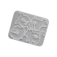 Multipurpose Silicone Baking Molds 4 Cavities Animal Shape