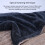 Serviette de séchage épaisse à Double Texture pour-60x90cm 1000g 6