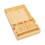 Wooden Tray for Sofa Storage with Divider Sections Ideal for 1