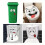 Autocollants visage souriant pour console, ordinateurs 2