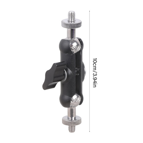 360Degree Rotating Double Thread Ball Bracket for Camera Mounts 2