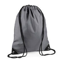 (One Size, Graphite Grey) Bagbase Premium Drawstring Bag