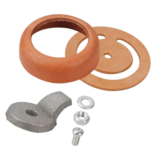 Leather And Metal Component Set For Hand Pumps Valves And