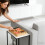 Wooden Tray for Sofa Storage with Divider Sections Ideal for 5