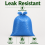 200 Medium Duty Blue Refuse Bags Bin Bags Recycled 7