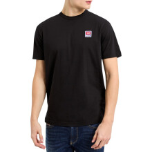 (Black, M) Diesel T Shirts Mens Short Sleeve Regular Fit