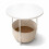 Table d'appoint ronde avec panier de rangement, structure en métal 1