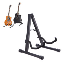 Support de guitare pliable, rembourré de mousse, cadre en A réglable