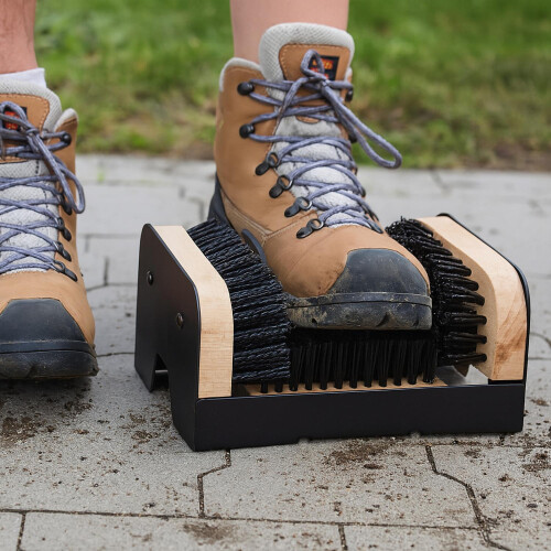 Boot Scraper with All-Round Brushes for Outdoor Cleaning 1