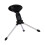 Adjustable Height Microphones Tripods-Metal rod eggshaped 1