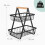 2-Tier Wire Fruit Bowl Stand - Square Design 4