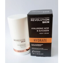 Revolution Skin Hyaluronic Acid & Glycolic Night Cream 50ml