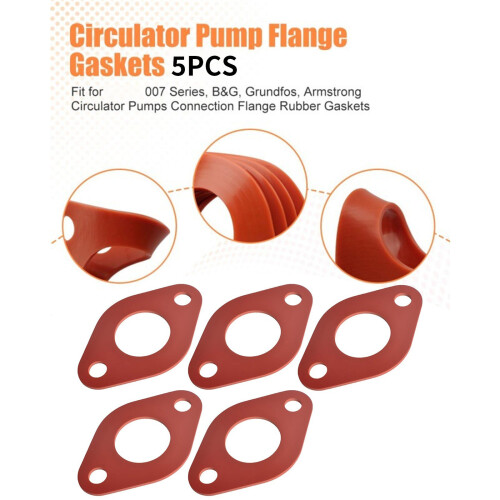 High Performances Flange Gaskets Silicone for Pump Connection in 1