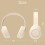 Ασύρματα ακουστικά Bluetooth Over Ear, πτυσσόμενα στερεοφωνικά ακουστικά Hi-Fi με εν 5