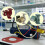 High Performances Flange Gaskets Silicone for Pump Connection in 7