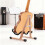 Support de guitare pliable, cadre en A réglable, rembourré de mousse 2