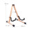 Support de guitare pliable, cadre en A réglable, rembourré de mousse 4
