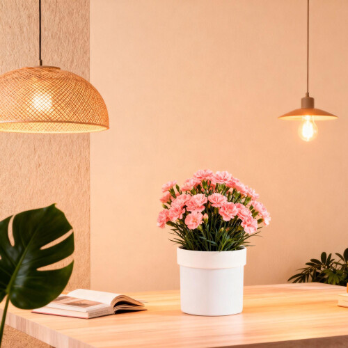 Coffre-fort pour pots de fleurs avec compartiment verrouillable, 2 clés 2