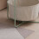 Table d'appoint ronde avec panier de rangement, structure en métal 6