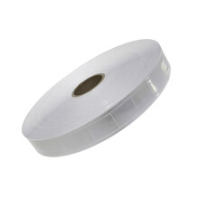 50m High Visibilities Reflective PVC Tape Sturdy for-2.5 white