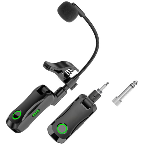 Wireless Microphone for Music Instruments Auto Pairing Anti