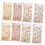 8PCS Cartoon Capybara Stickers for Temporary Wall Decoration 1