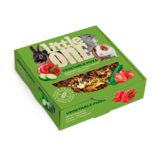 Little One Vegetable pizza. Treat-Toy For All Small Mammals, 55 g