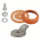 Leather And Metal Component Set For Hand Pumps Valves And 4