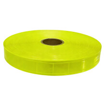 50m High Visibilities Reflective PVC Tape-2.5 fluorescent yell