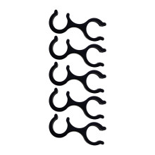 Figuur 8 Stijl Plastic Koppeling voor Trekkingstokken-5 pakje