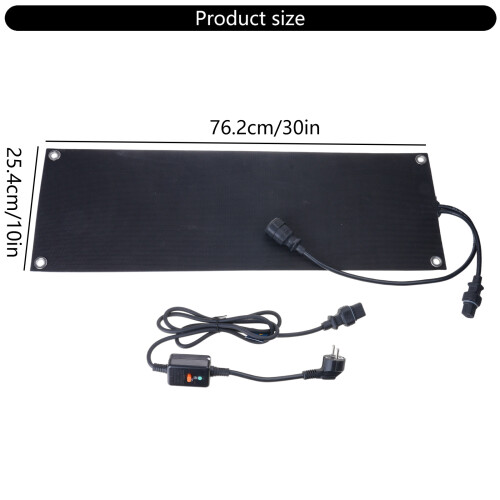 Quick Heating Rubber Mat for Outdoor Snow Removal 220V-2 1