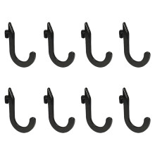 J Hook Pull Up Bar Hook For Weightlifting Rack 100kg Load-8pcs