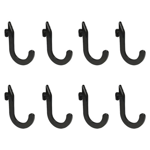 J Hook Pull Up Bar Hook For Weightlifting Rack 100kg Load-8pcs