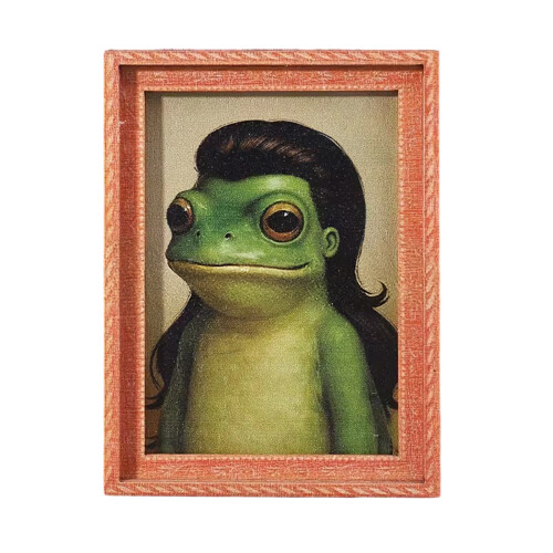 Funny Frogs Refrigerator Magnets Fridge Magnets-big back head