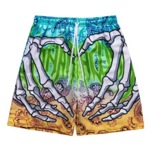 Men Quick Dry Board Shorts With Elastic Waistband and 3D-XL KKS