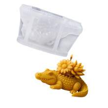 Moules en Silicone de créature 3D pour savon de bougie fait à la