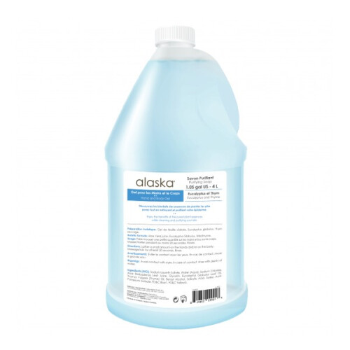 Alaska - Purifying Soap - Hand and Body Gel 4L