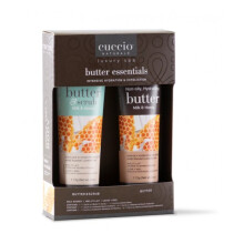 Cuccio Body Butter & Butter Scrub Kit - Milk & Honey 2un