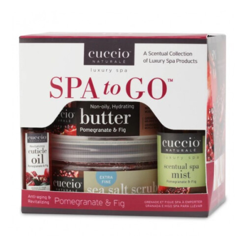 Cuccio Spa To Go - Pomegranate & Fig 4un