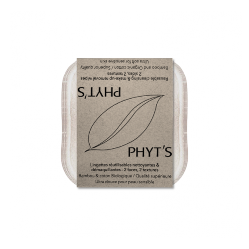 PHYTS - Organic Reusable Wipes (Pack of 7)