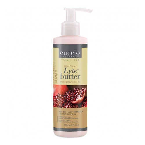 CUCCIO LYTE BODY BUTTER-POMEGRANATE & ACAI 8OZ