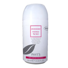PHYTS - Déodorant Fraîcheur Thé Vert 50ml